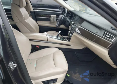 2012 BMW 750I xDrive из США, поврежденный, VIN WBAKC6C55CC395805